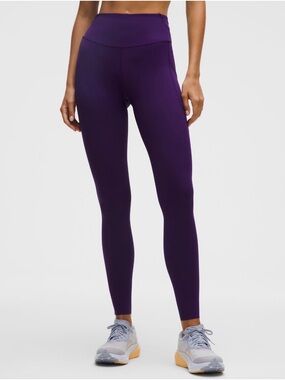 EUC- lululemon athletica Deep Purple High-Rise Leggings